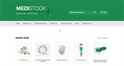 Desktop Screenshot of medistock.co.uk